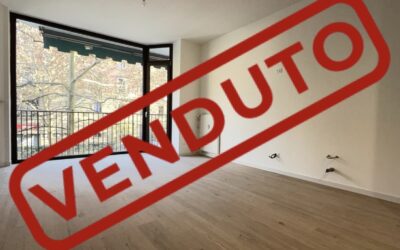 Ampio Bilocale in vendita con parete vetrata in zona Cenisio